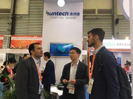 新品發(fā)布，無(wú)人機(jī)展示     金鴻泰驚艷亮相SNEC 2017