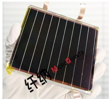 接近晶硅！杭州纖納光電鈣鈦礦薄膜大面積組件效率達(dá)到16% 