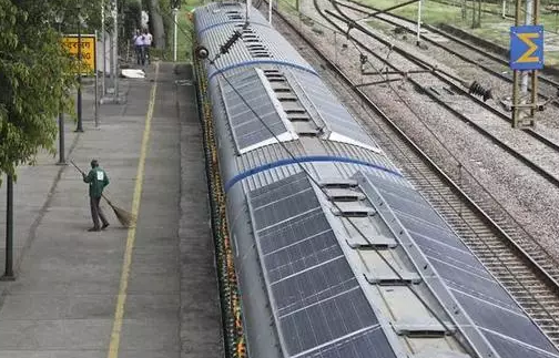 名不副實(shí)的印度太陽(yáng)能火車(chē)？