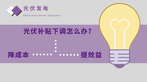 光伏補(bǔ)貼下調(diào)怎么辦？多渠道推動(dòng)技術(shù)應(yīng)用落地