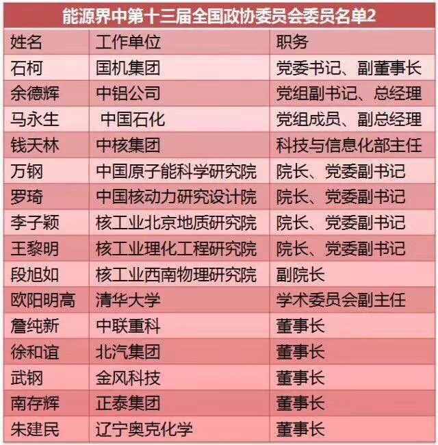 劉漢元、曹仁賢、南存輝...盤點(diǎn)十三屆全國(guó)人大光伏領(lǐng)域的人大代表