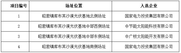 達拉特、海興公布光伏應用領跑者基地入選企業(yè)名單