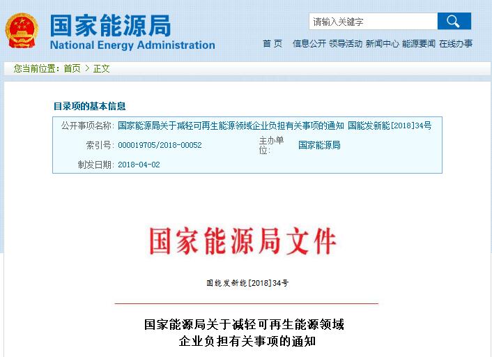 剛剛！國家能源局發(fā)文減輕可再生能源領(lǐng)域企業(yè)負(fù)擔(dān)