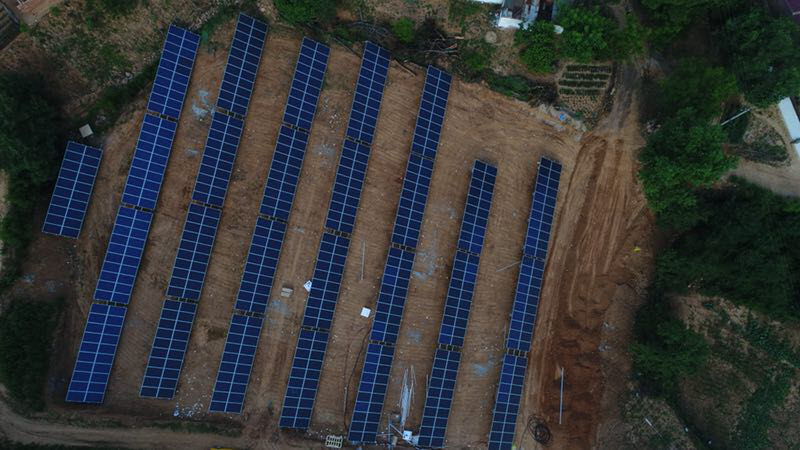 首航新能源助力16個(gè)村8MW光伏扶貧電站建設(shè)，貧困戶(hù)脫貧致富指日可待